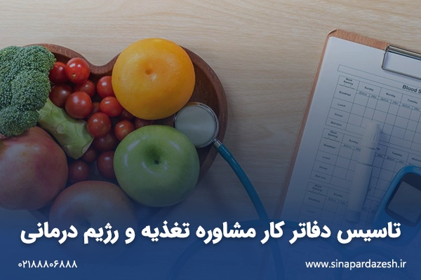 تاسیس دفاتر کار مشاوره تغذیه و رژیم درمانی